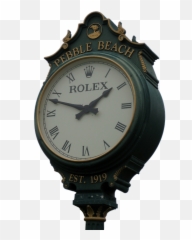 Clock Grandfather Rolex - Pebble Beach On Cannery Row Emoji