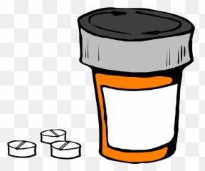 Pill Bottle Medicine Prescription - Cartoon Pill Bottle Transparent Background Emoji,Pill Bottle Emoji