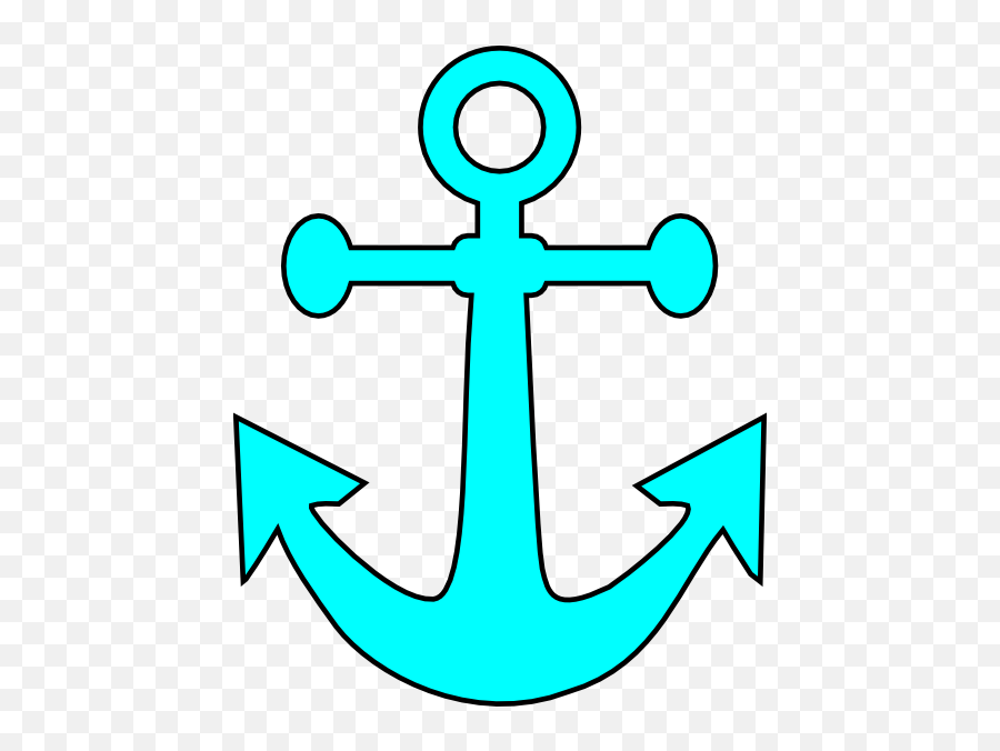 Anchor Anchors 040840 Icon - Teal Anchor Clip Art Emoji,Anchor Emoticon