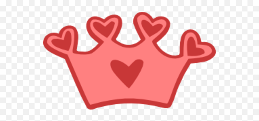 Heart Crown Clipart - Crown With Hearts Clipart Emoji,Heart Emoji Crown