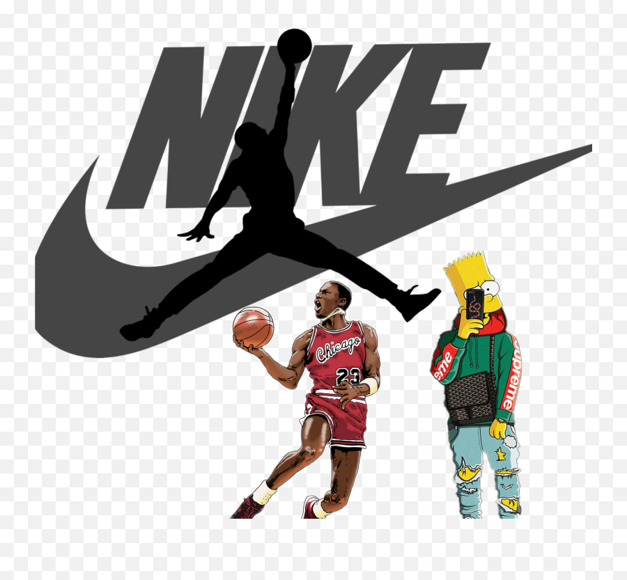 Basketball Nike Jordan Michealjordan - Transparent Background Nike Logo Png Emoji,Jordan Emoji App
