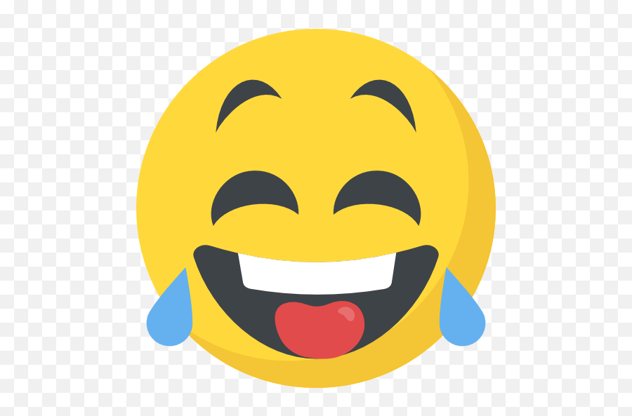 Laughing - Laugh Cartoons Icon Png Emoji,How To Make Laughing Emoticon