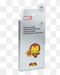 Banda De Puntos Negros Kawaii Iron Man - Cartoon Emoji