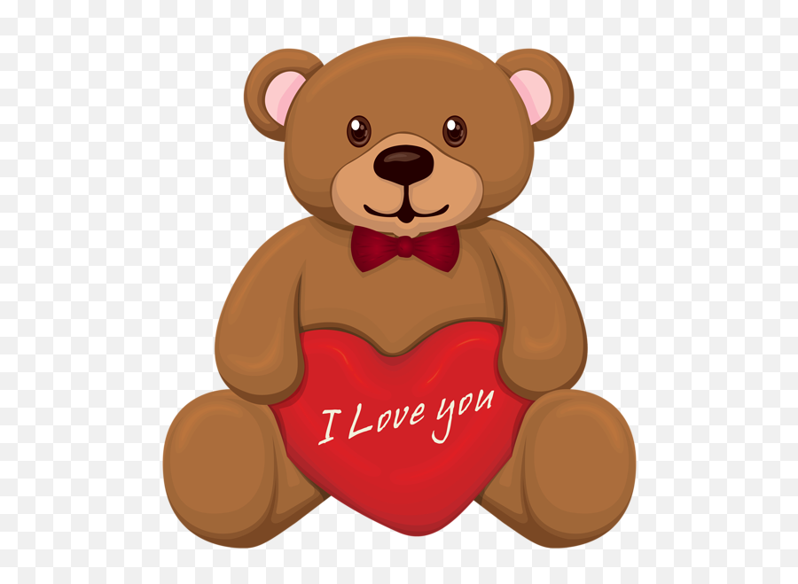 Png Clipart Image - Cute Valentines Day Clipart Emoji,Teddy Bear Emoji