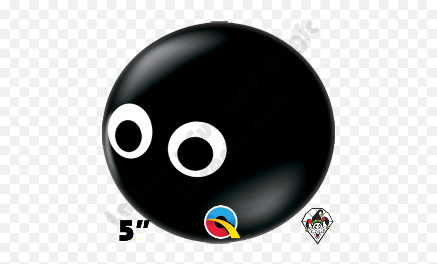 5 Inch Round Spider Eyes Top Print Balloons Qualatex 100ct - Qualatex Emoji,Squirting Emoji