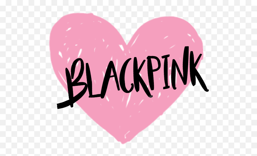 Black Pink Hearts Png U0026 Free Black Pink Heartspng - Clipart Black Pink Png Emoji,Korean Heart Emoji