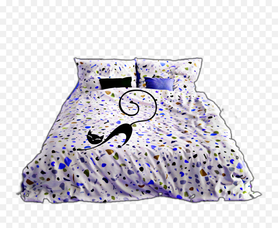Polkadot Bed Pillow Quilt Mattress - Duvet Cover Emoji,Emoji Bed Covers