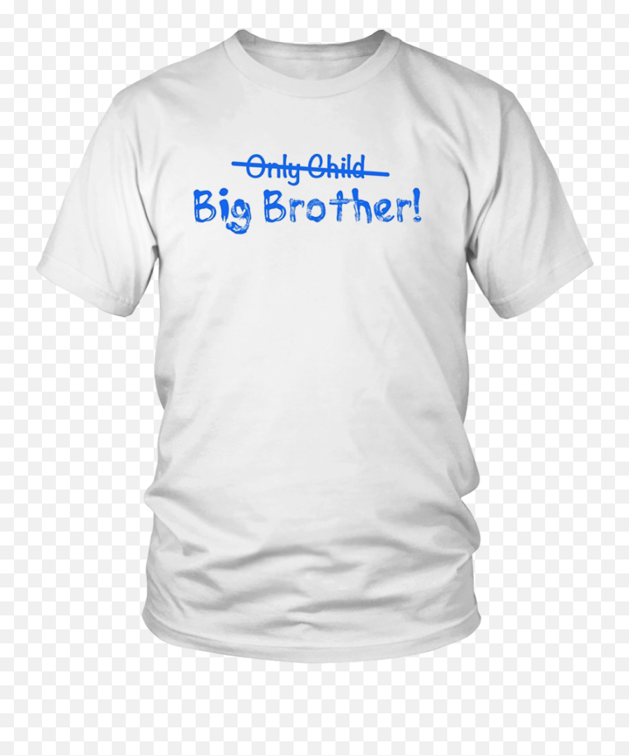 Big Brother Only Child Crossed Out Cute And Funny T - Shirt Am Black Excellence Clothing Emoji,Bermuda Flag Emoji