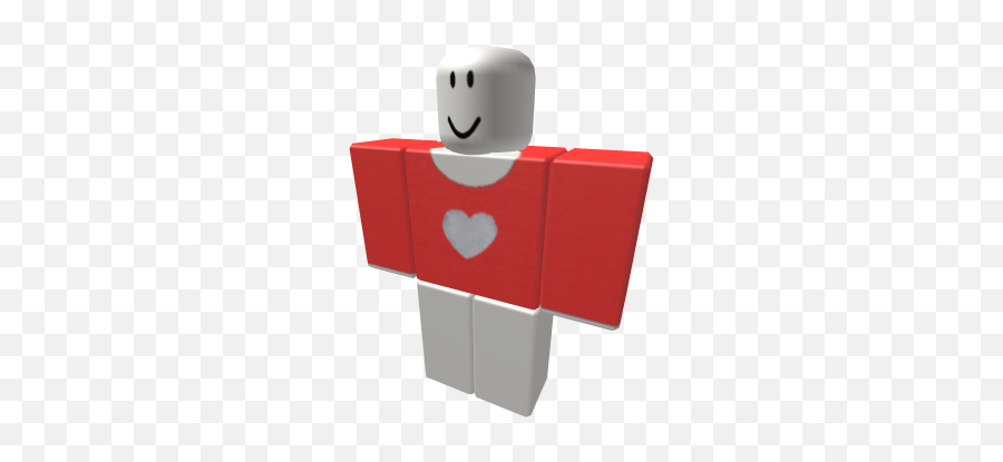 Red Heart Sweater C - Roblox Green Shirt Roblox Free Emoji,Red Heart Emoticon
