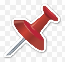 Pushpin - Pin Emoji Png