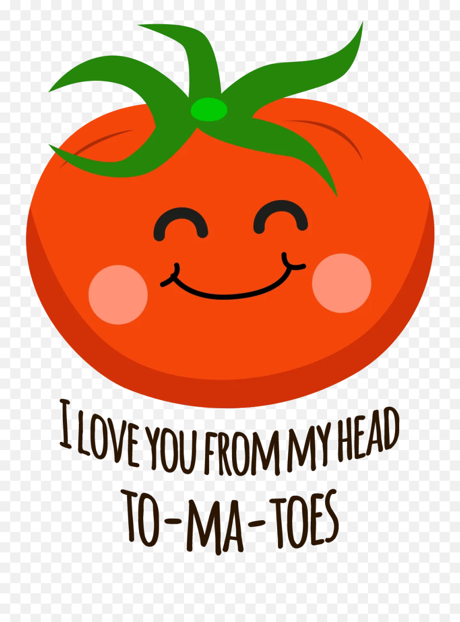 Love - Happy Emoji,Tomato Emoji