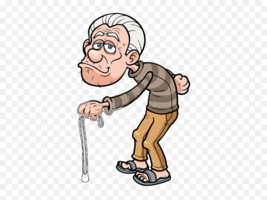 The Most Edited Oldman Picsart - Old Age Emoji,Old Man With Cane Emoji