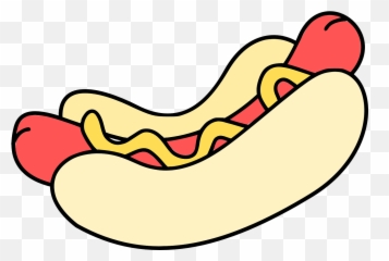 Hot Dog Bun Food Lunch - Hot Dog Cartoon Drawing Emoji,Hot Pepper Emoji