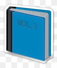 Blue Book - Book Emoji Sticker Png,Blue Emoji