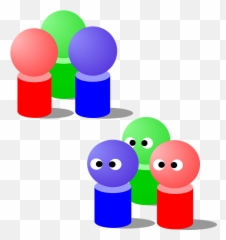 Free Crowd People Vectors - Grouping Clipart Emoji,Cheers Emoticon