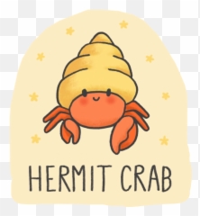 Crabs Sticker Challenge - Cute Hermit Crab Drawing Emoji,Crab Emoticon