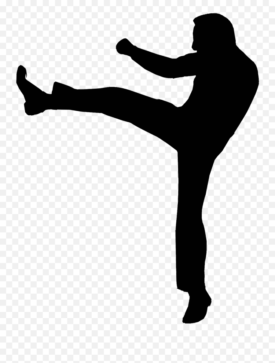 Man Kicking Angry Fighting Leg Up - Person Kicking Emoji,Broken Leg Emoji