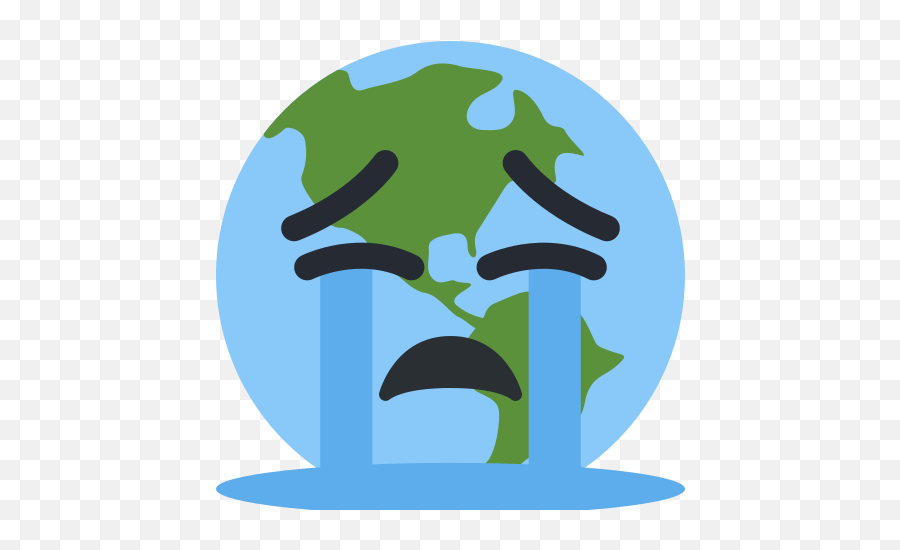 Kubek - Americas Globe Emoji,Wide Awake Emoji