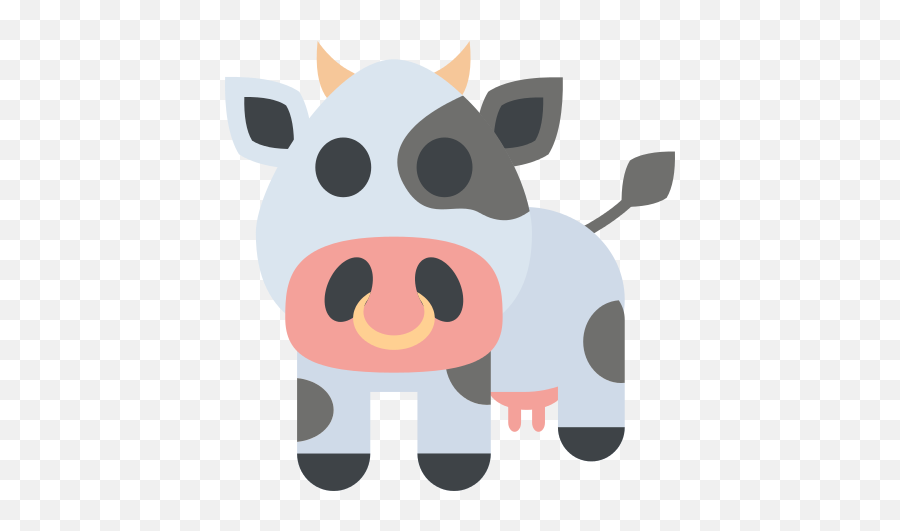 Emojione 1f404 - Cow Emoji One,Flying Pig Emoji