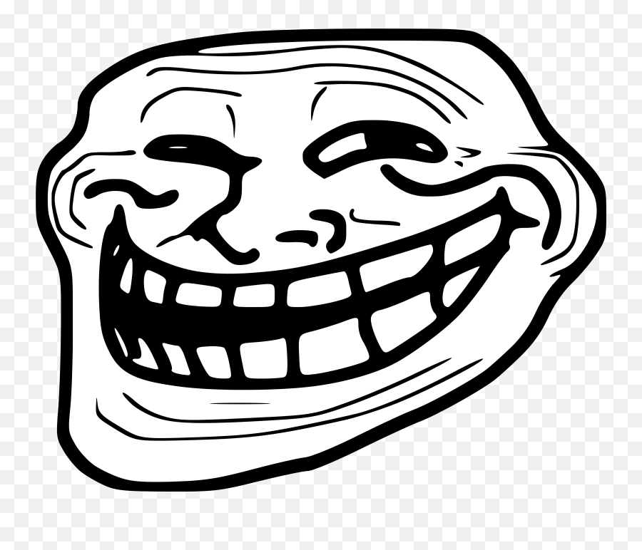 Drawing Smirk Sly Smile Transparent Png Clipart Free - Rage Meme Troll Face Emoji,Wide Eyed Emoji