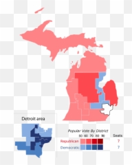 United States House Of - Michigan Poverty Map Emoji