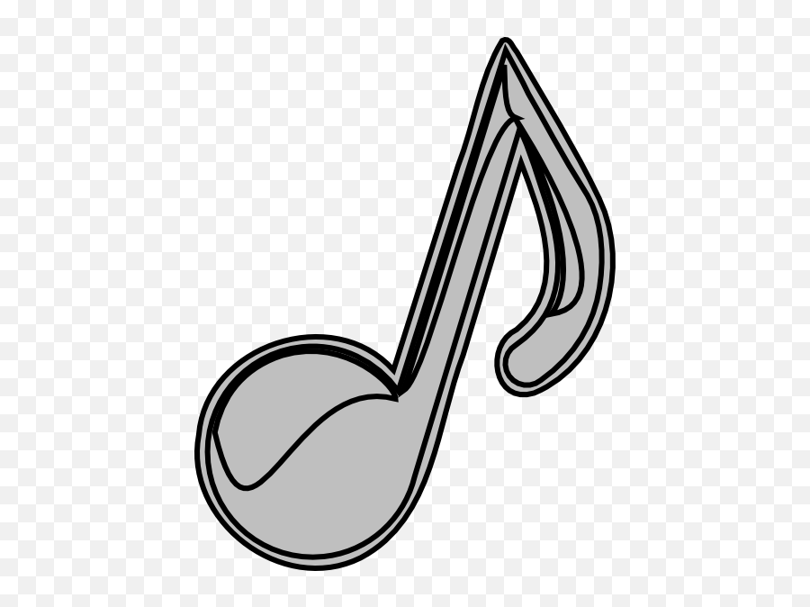 Music Notes Clip Art Free Download - Music Notes Gray Emoji,Music Notes Book Emoji