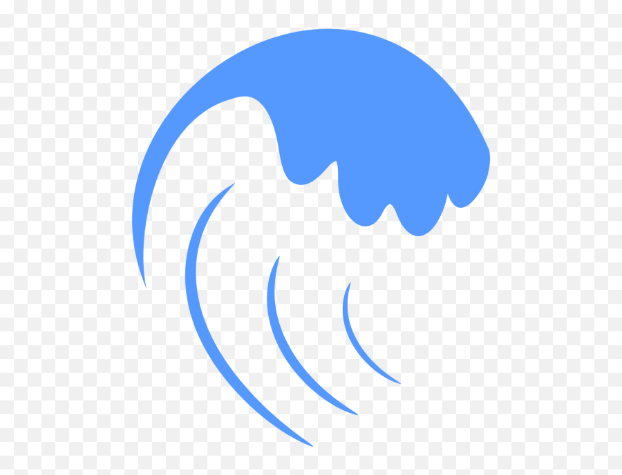 Waves Ocean Surfing Image Vector - Waves Logo Png Emoji,Wave Emoji ...