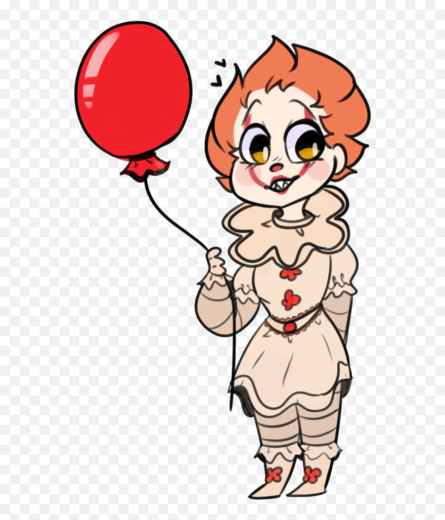 27 Balloons Clipart Pennywise Free Clip Art Stock - Pennywise Drawing Easy Cute Emoji,Pennywise Emoji