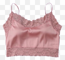 Shirt Tshirt Shirts Tee Lace Croptop - Pink Satin Top With Emoji