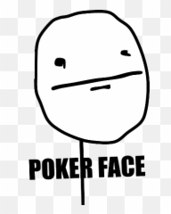 Get Poker Face Pictures PNG Transparent Background Free - Troll Emoji