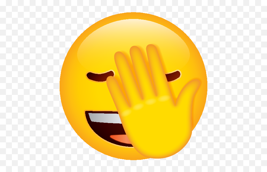 Emoji - Smiley,Palm Face Emoji