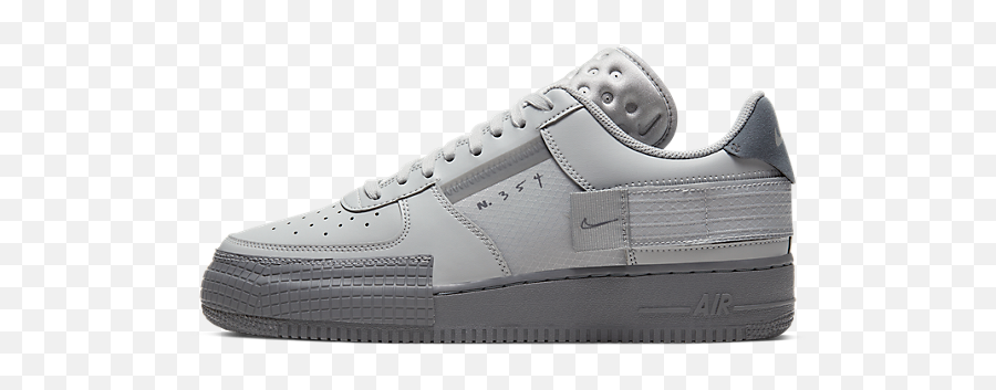Nike Air Force 1 Zype - Nike Air Force 1 Type Grey Emoji,Air Force 1 Emoji