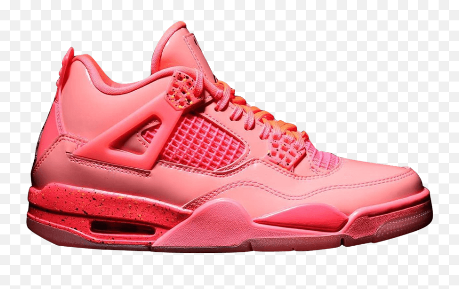 Wmns Air Jordan 4 Retro Nrg Hot Punch - Round Toe Emoji,Emoji Outfits With Jordans