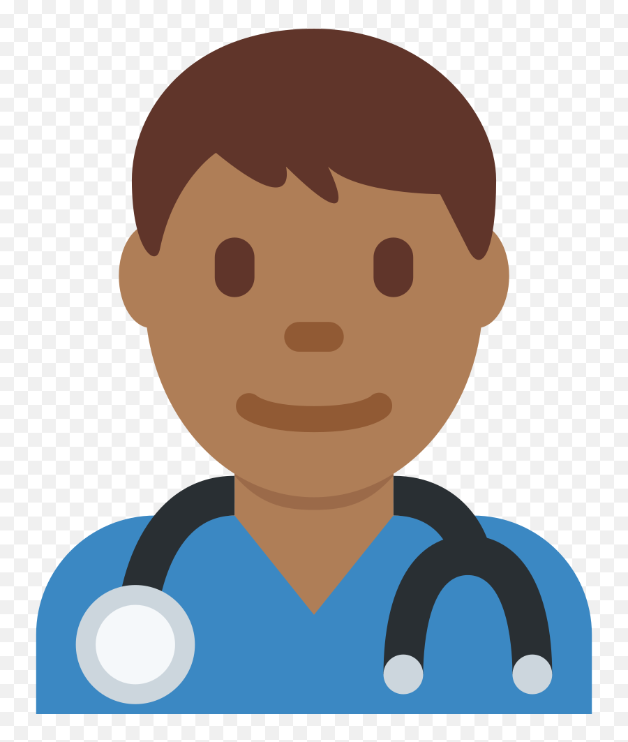 Twemoji2 1f468 - Male Doctor Emoji,Doctor Emoji