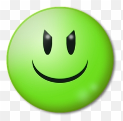 Emoticon Evil Smile Bad Happy Crazy - Smiley Emoji