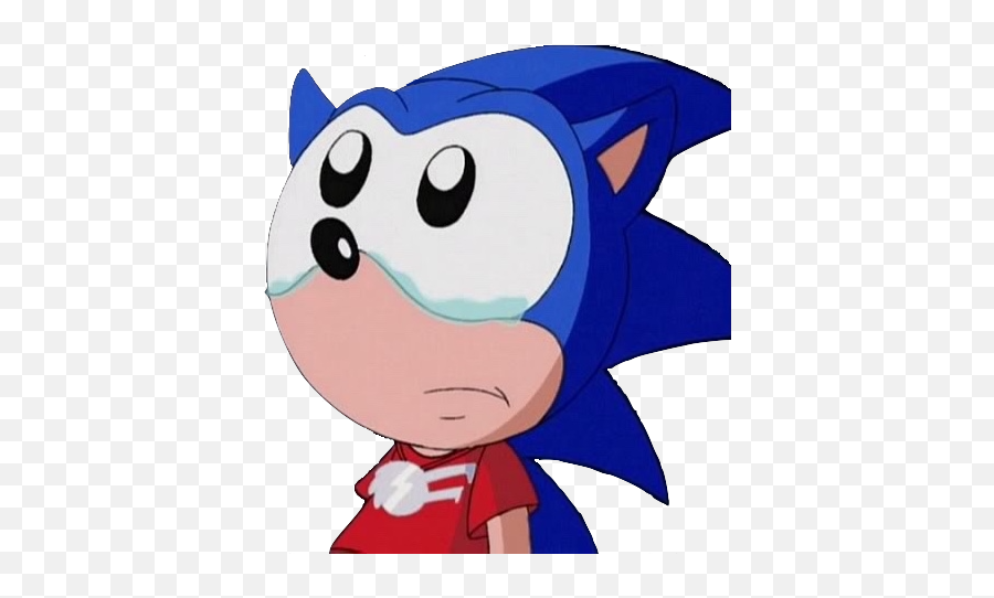 Lets - Sonic Underground Sonic Png Emoji,Teary Eyed Emoji