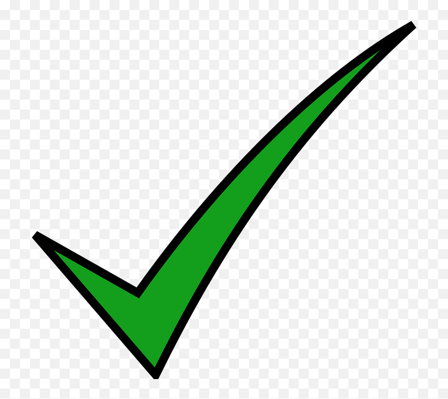 Tick Mark Correct - Check Clipart Emoji,Green Checkmark Emoji