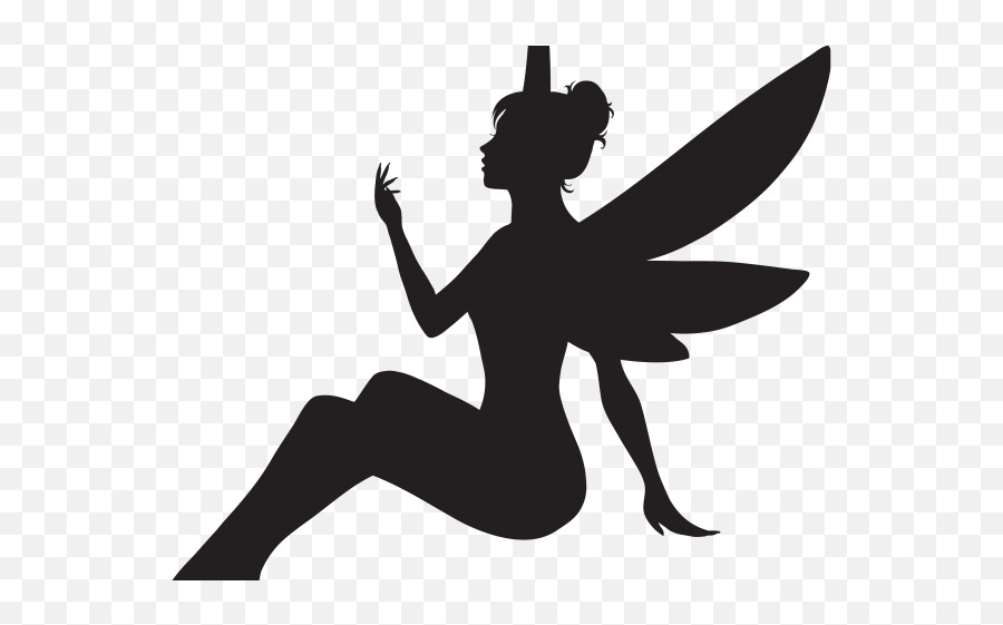 Shadows Clipart Tinkerbell - Fairy Clipart Transparent Background Emoji,Tinkerbell Emoji