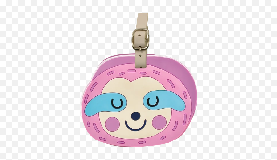 Sloth Luggage Tag - Cartoon Emoji,Sloth Emoji