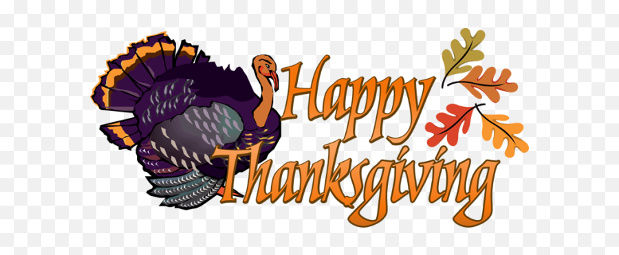 Happy Thanksgiving Text Clipart - Clip Art Happy Thanksgiving Emoji,Thanksgiving Emoticons Free