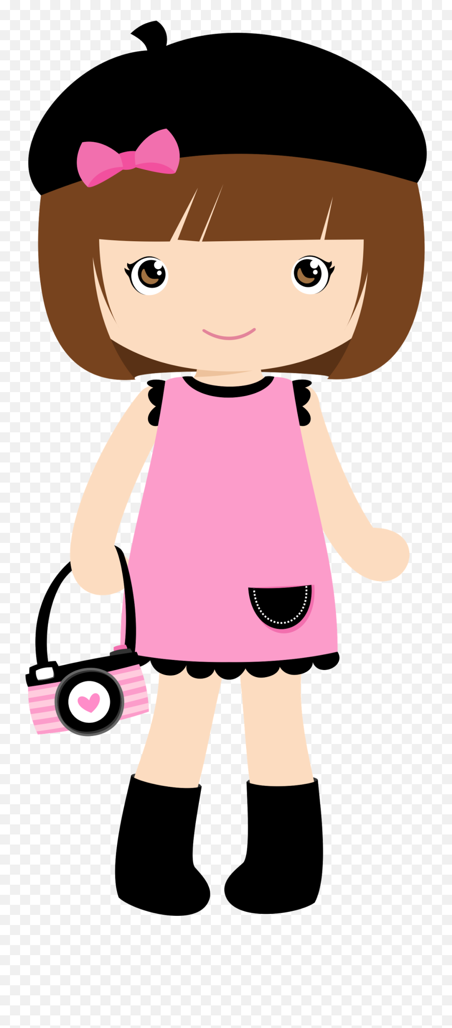 Cartoon Girl Children Cartoon Clipart - Molde De Uma Menina Emoji,Asian Girl Emoji