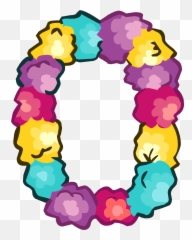 Island Lei - Club Penguin Island Lei Emoji,Hula Emoji