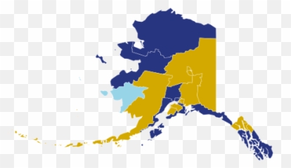 Alaska Republican Presidential Caucuses - Map Emoji