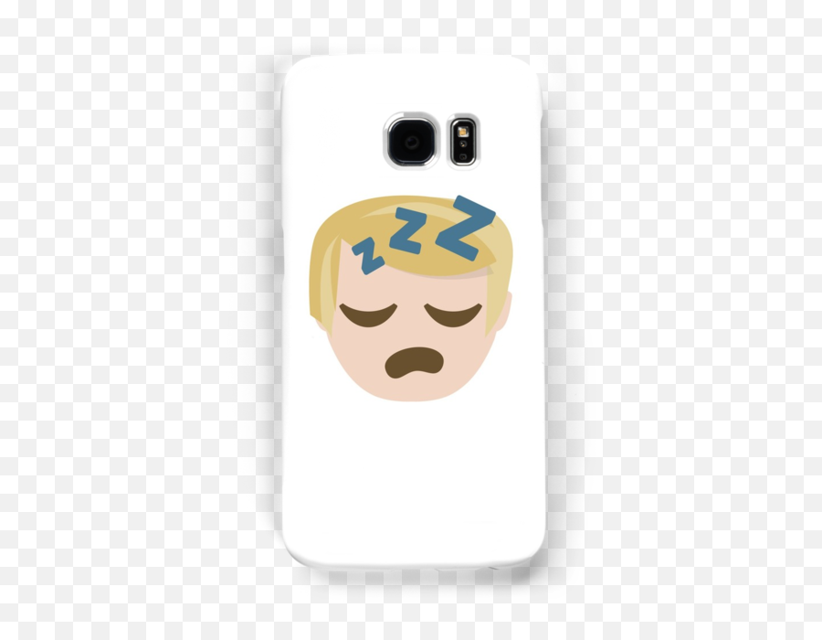 Download Donald The Emoji Trump Sleepy Zzz Face - Mobile Phone,Sleeping Emoji