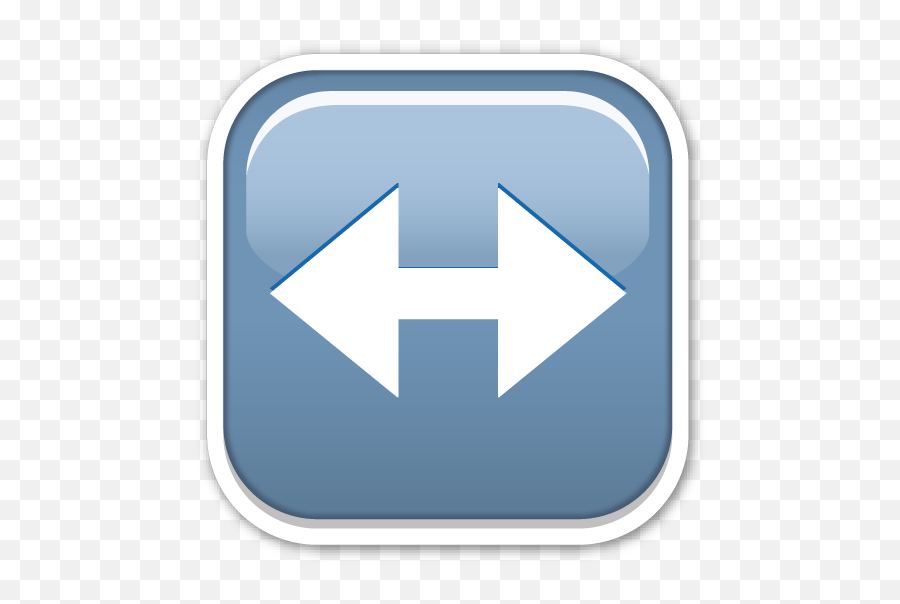 Left Right Arrow - Iphone Emoji Arrow,Left Arrow Emoji