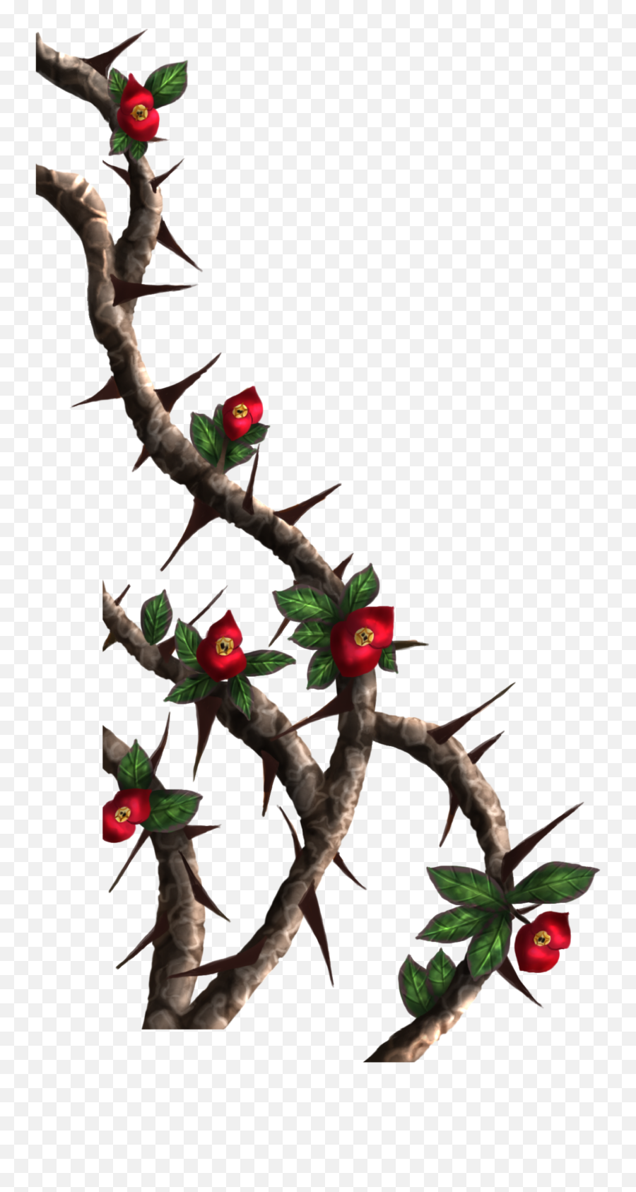 Branch Flowers Thorn Sting Freetoedit - Rose Thorns Png Emoji,Thorn Emoji