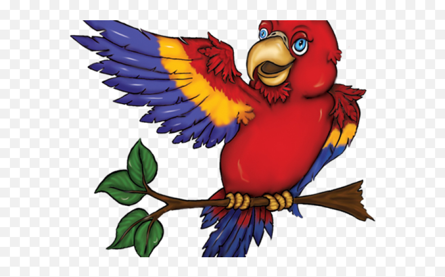 Parrot Clipart Smart - Macaw Emoji,Parrot Emoji