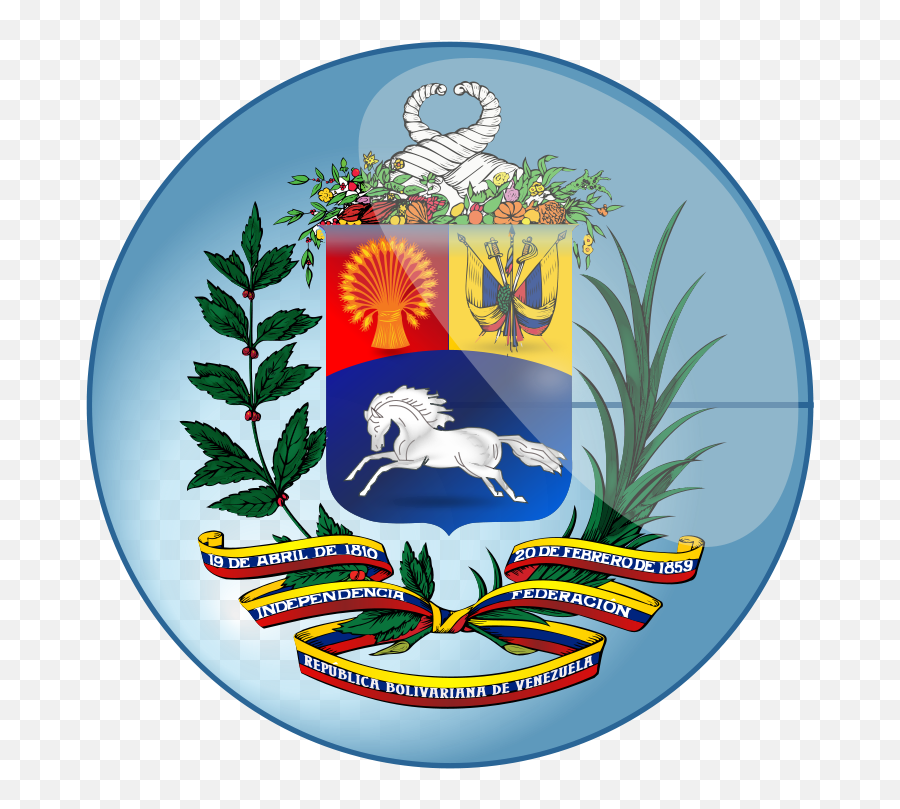 Vinotinto Venezuela - Vector Picker Coat Of Arms Of Venezuela Emoji,Venezuela Flag Emoji