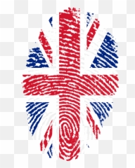 United Kingdom Flag Fingerprint - British Emoji