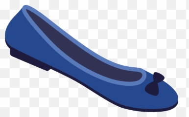 Clipart Shoes Blue Shoe - Ballet Flats Emoji,Ballet Emoji